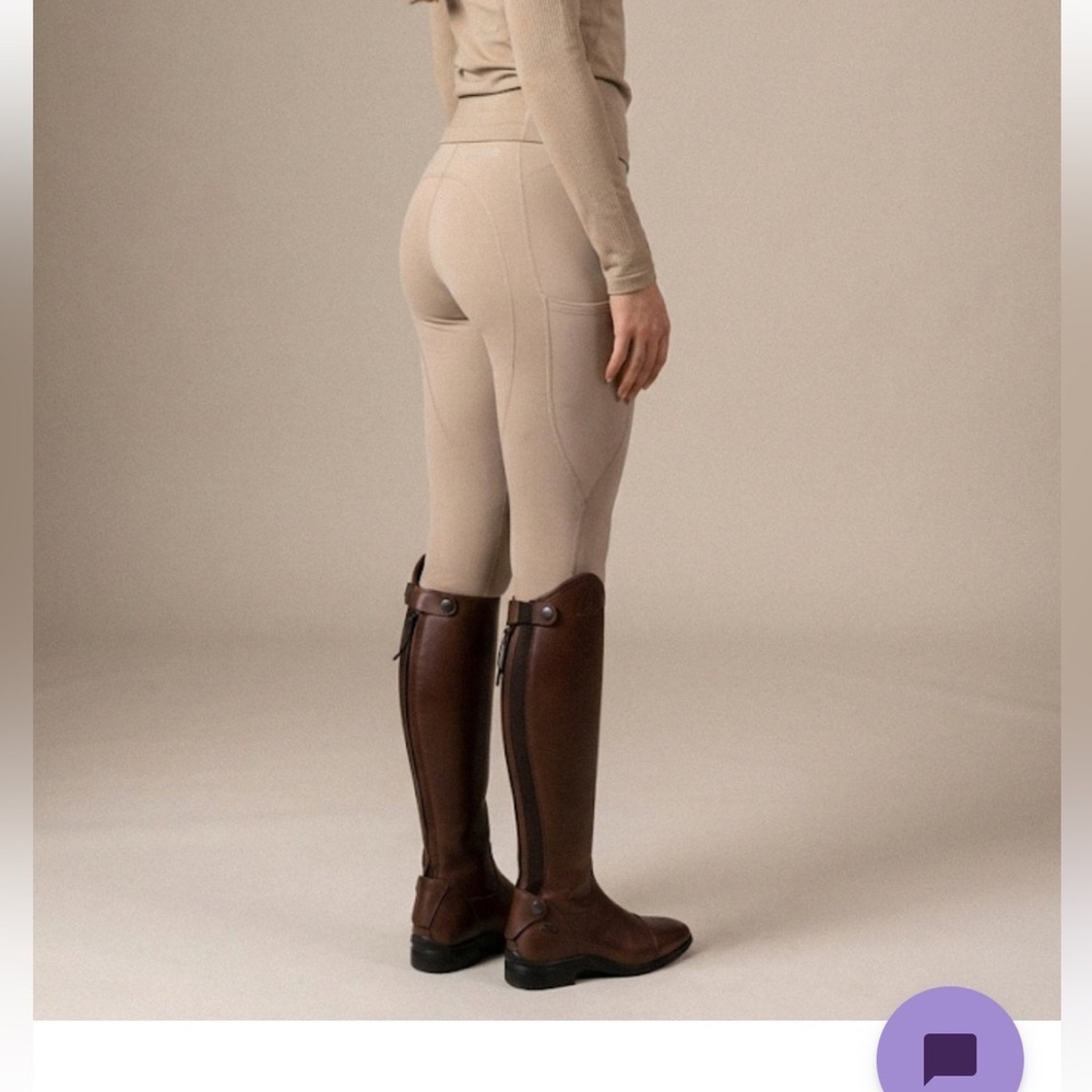 EUC HORZE LADIES’ ELLA KNEE PATCH TIGHT/BREECHES SIZE 28